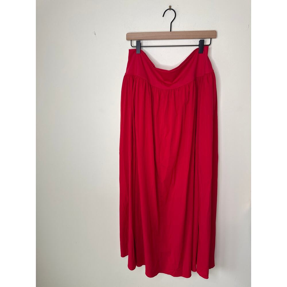HALARA Set of (2) Breezeful High Waisted Split 2-in-1 Flowy Maxi Casual Skirt XL - Picture 2 of 10